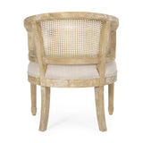 Modern European furniture - Rubber Wood Framed Accent Chair - www.oroa.com