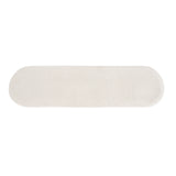 Two-Tone Boucle Upholstered Dining Bench | OROA