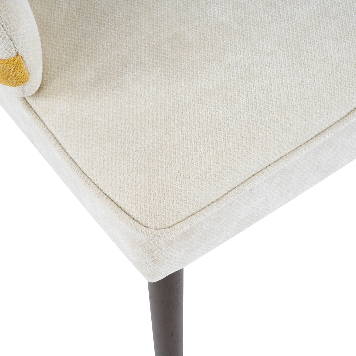 Two-Tone Fabric Dining Armchairs (2) | OROA