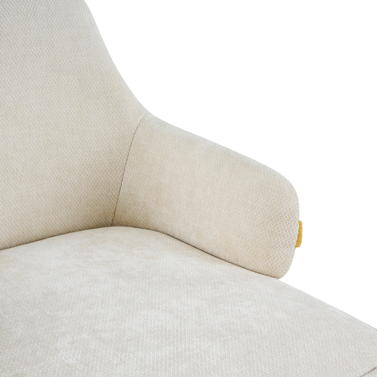Two-Tone Fabric Dining Armchairs (2) | OROA