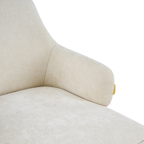 Two-Tone Fabric Dining Armchairs (2) | OROA