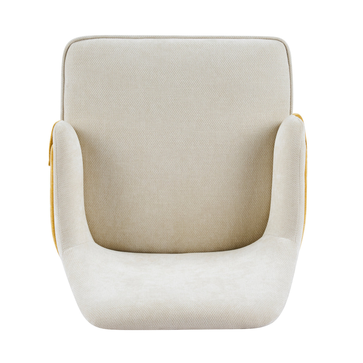 Two-Tone Fabric Dining Armchairs (2) | OROA