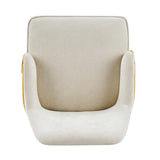 Two-Tone Fabric Dining Armchairs (2) | OROA