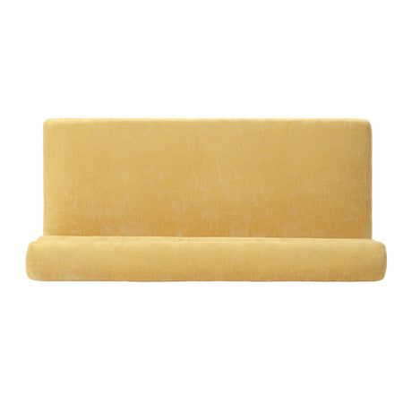 Yellow Upholstered Dining Bench | OROA