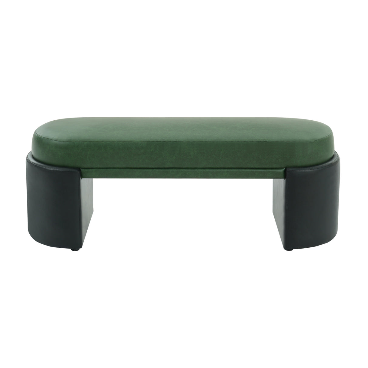 Modern PU Upholstered Dining Bench | OROA