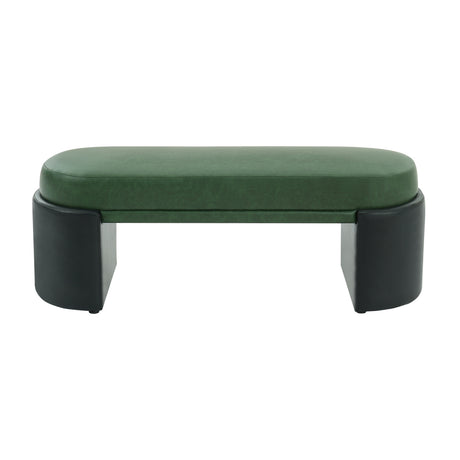 Modern PU Upholstered Dining Bench | OROA