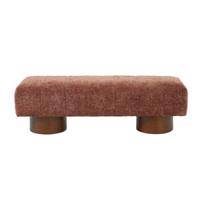 Modern European furniture - Boucle Tufted Dining Bench - www.oroa.com