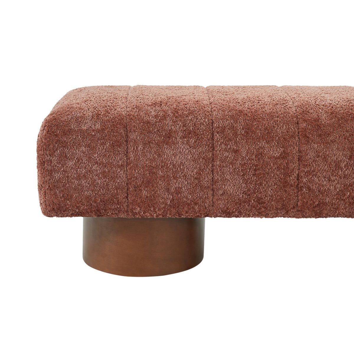 Boucle Tufted Dining Bench | OROA