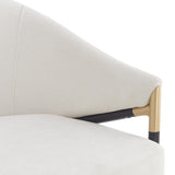 Gold Accent Modern Counter Stools (2) | OROA