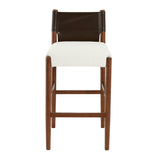 Modern Solid Wood Barstools (2) | OROA