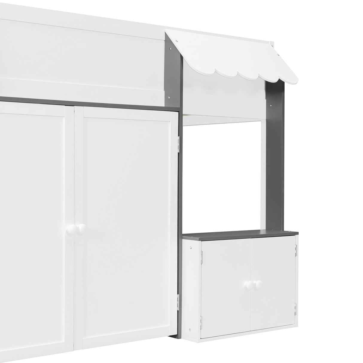 Loft House Bed with Playhouse & Storage | OROA Kids