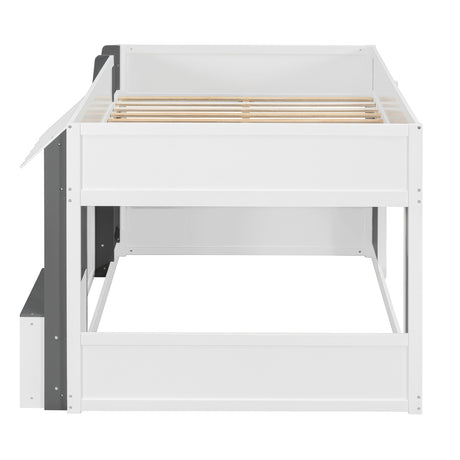 Loft House Bed with Playhouse & Storage | OROA Kids