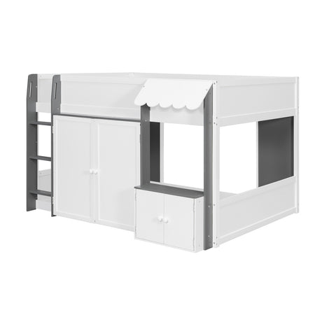 Loft House Bed with Playhouse & Storage | OROA Kids