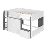Loft House Bed with Playhouse & Storage | OROA Kids