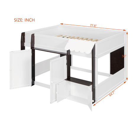 Modern Wood Kids Cabin Bed | OROA Kids