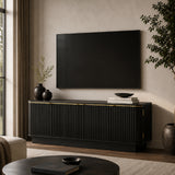 Mid-Century Black Modern TV Stand | OROA