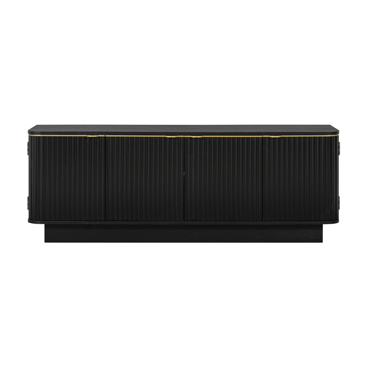Mid-Century Black Modern TV Stand | OROA