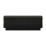 Mid-Century Black Modern TV Stand | OROA