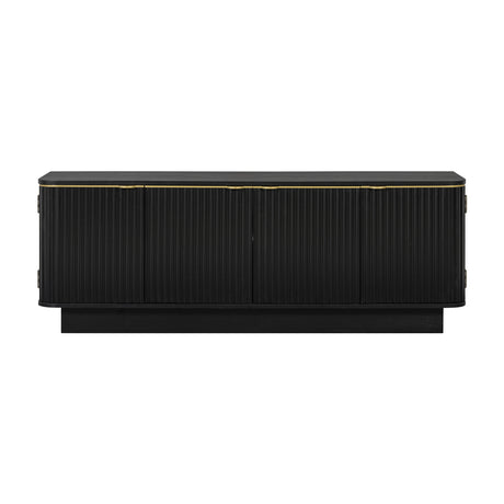 Mid-Century Black Modern TV Stand | OROA