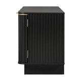 Mid-Century Black Modern TV Stand | OROA