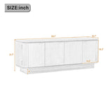 Mid-Century Brown Modern TV Stand | OROA