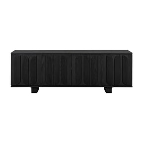 Modern European furniture - 63'' Black Vibe Haus TV Stand - www.oroa.com