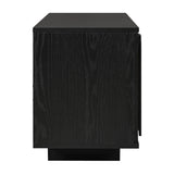Modern European furniture - 63'' Black Vibe Haus TV Stand - www.oroa.com