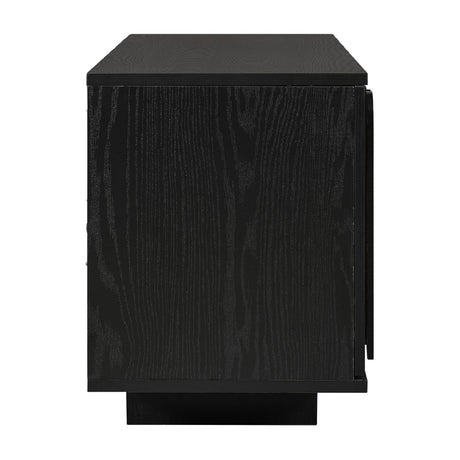 Modern European furniture - 63'' Black Vibe Haus TV Stand - www.oroa.com