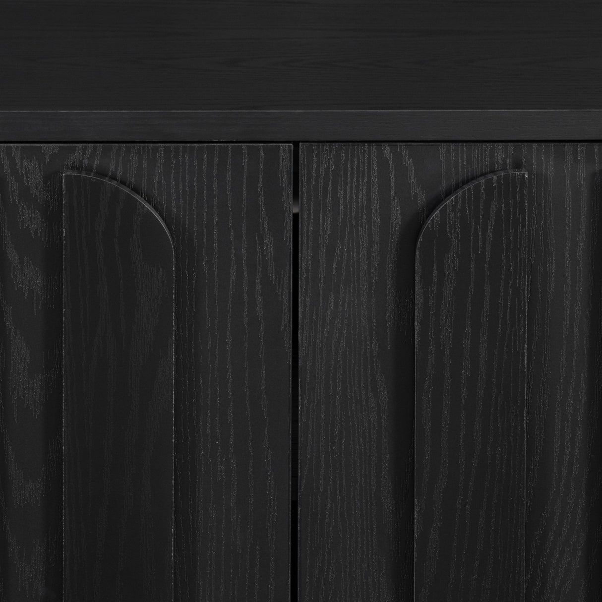 Modern European furniture - 63'' Black Vibe Haus TV Stand - www.oroa.com