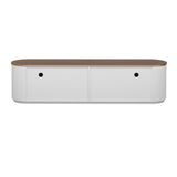 Modern European furniture - White Minimalist TV Stand - www.oroa.com