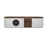 Modern European furniture - White Minimalist TV Stand - www.oroa.com