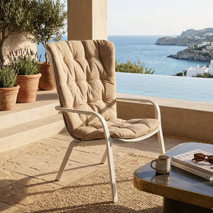   Square Perforated Reclining Armchair | Oroa.com