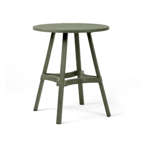 Regenerated Adjustable Outdoor Dining Table – Combo – outdoor front view