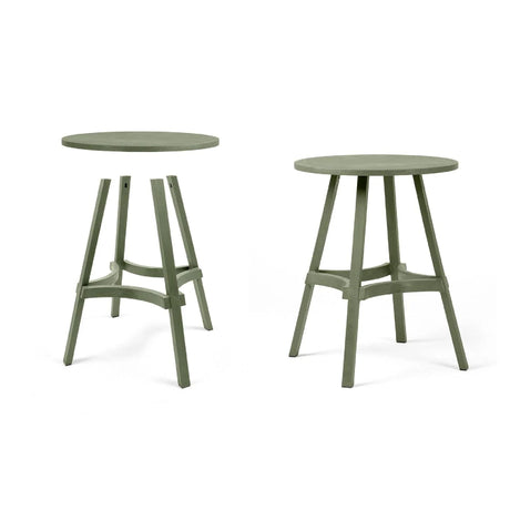 Regenerated Adjustable Outdoor Dining Table | Nardi Combo