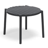 Slatted Round Outdoor Coffee Table | Nardi Doga