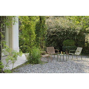   Slatted Round Outdoor Coffee Table | Oroa.com