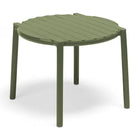 Slatted Round Outdoor Coffee Table | Nardi Doga