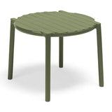 Slatted Round Outdoor Coffee Table | Nardi Doga