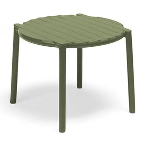   Slatted Round Outdoor Coffee Table | Oroa.com