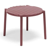 Slatted Round Outdoor Coffee Table | Nardi Doga