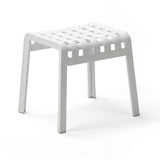 Square Perforated Outdoor Footstool | Nardi Poggio