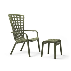   Square Perforated Outdoor Footstool | Oroa.com