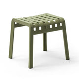 Square Perforated Outdoor Footstool | Nardi Poggio