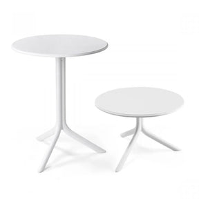 Outdoor Round Coffee Table – Spritz – outdoor front view