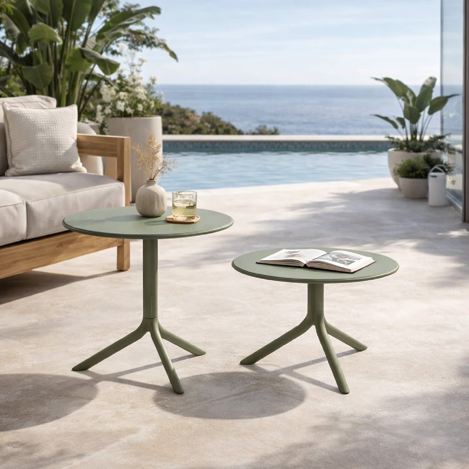 Outdoor Round Coffee Table | Nardi Spritz | OROA