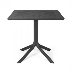   Perforated Square 4-Spoke Outdoor Table | Oroa.com