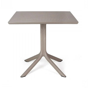   Perforated Square 4-Spoke Outdoor Table | Oroa.com