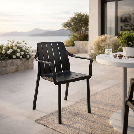   Regenerated Terra-Colored Outdoor Armchair | Oroa.com