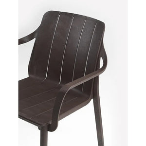   Regenerated Terra-Colored Outdoor Armchair | Oroa.com