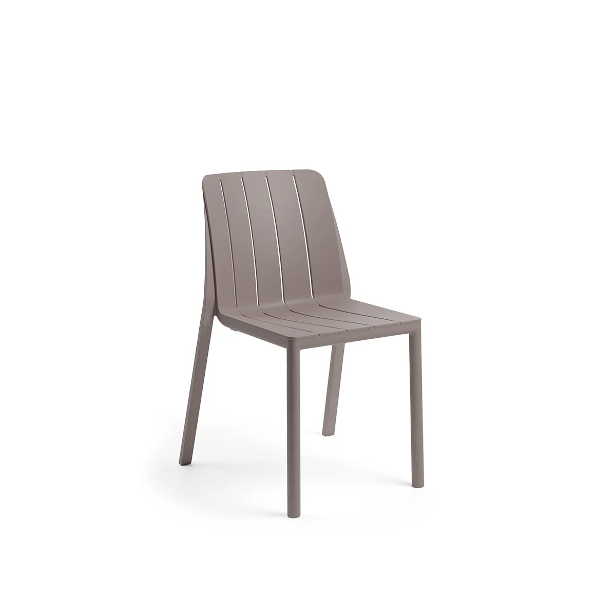   Slatted Outdoor Monobloc Chair | Oroa.com